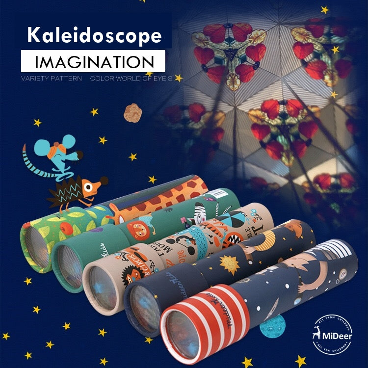Mideer Magic Kaleidoscope Science Toy MD1011A/MD1011B/MD1011C/MD1011D/MD1011E/MD1011F/MD1011G
