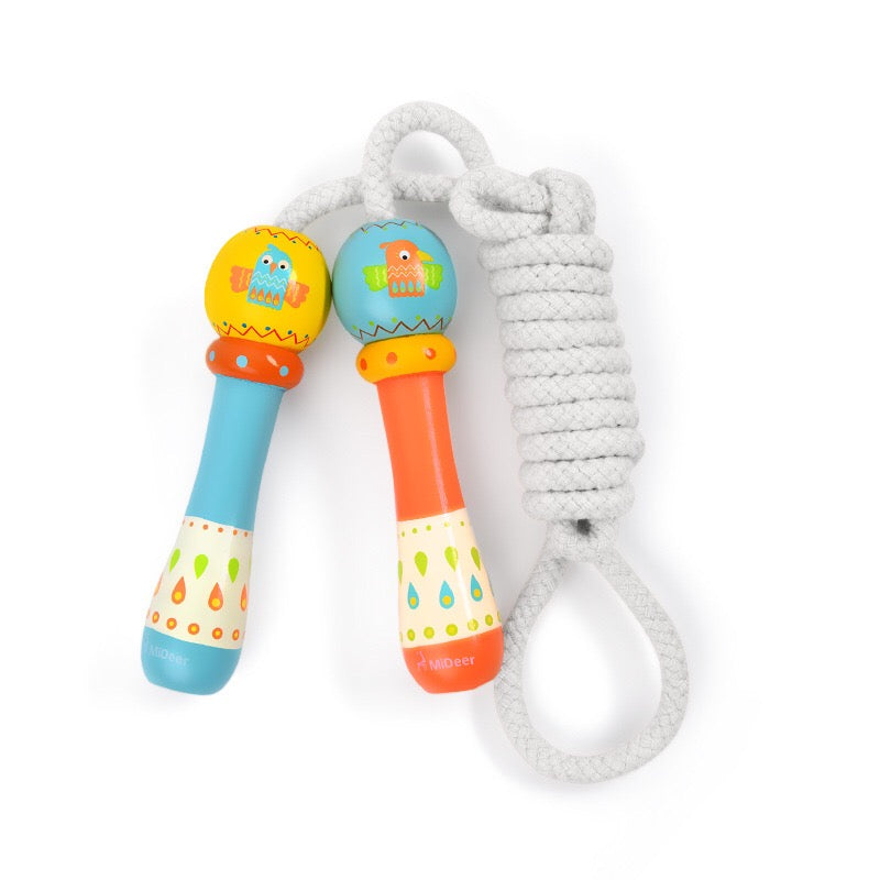 Mideer Children Skipping Rope 100% Cotton 2.2M Adjustable MD2016A