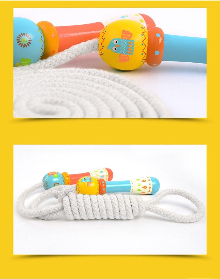 Mideer Children Skipping Rope 100% Cotton 2.2M Adjustable MD2016A