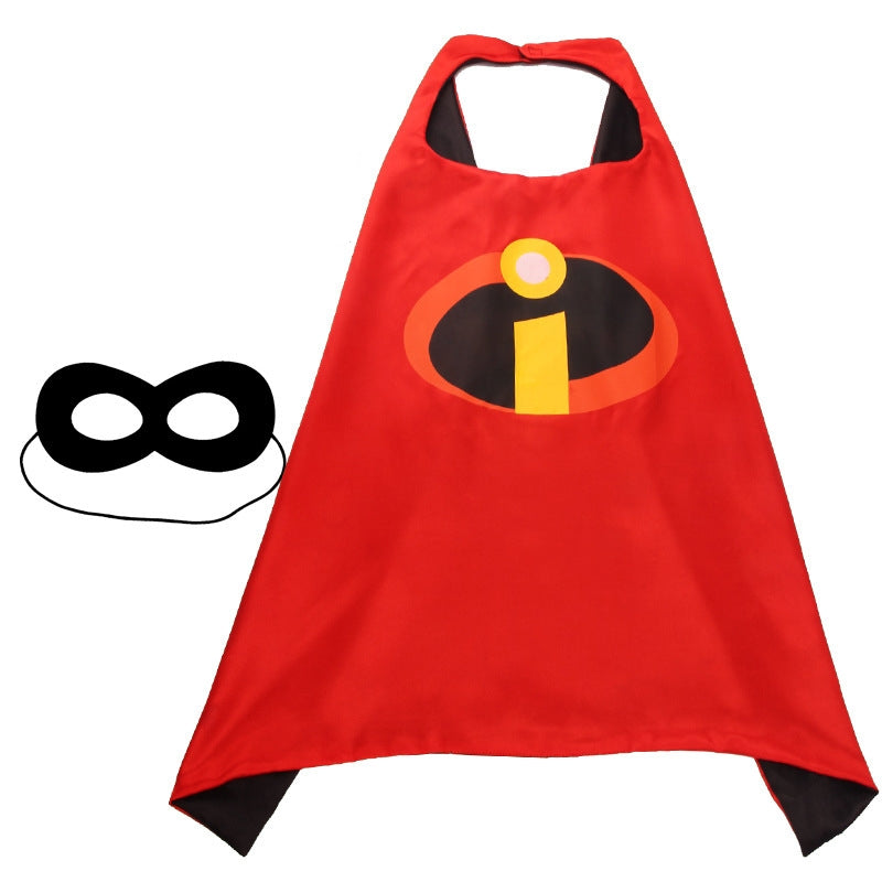 Children Super Hero Cape and Mask Costume Cosplay Set K6021C
