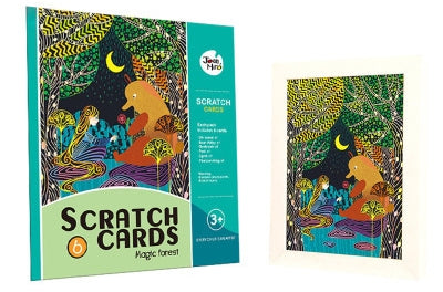 Joan Miro Story Scratch Cards Set MD1037A/ MD1037B/ MD1037C/ MD1037D