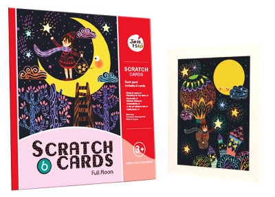 Joan Miro Story Scratch Cards Set MD1037A/ MD1037B/ MD1037C/ MD1037D