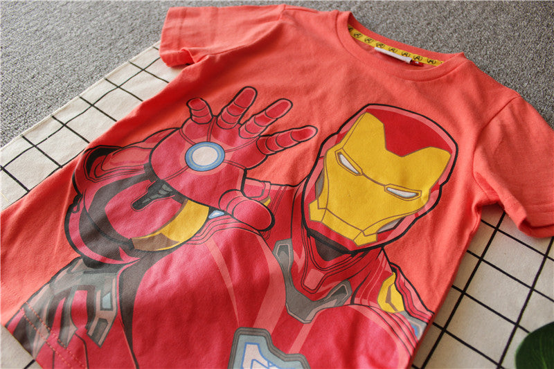 Iron Man Superhero T-shirt A10432E