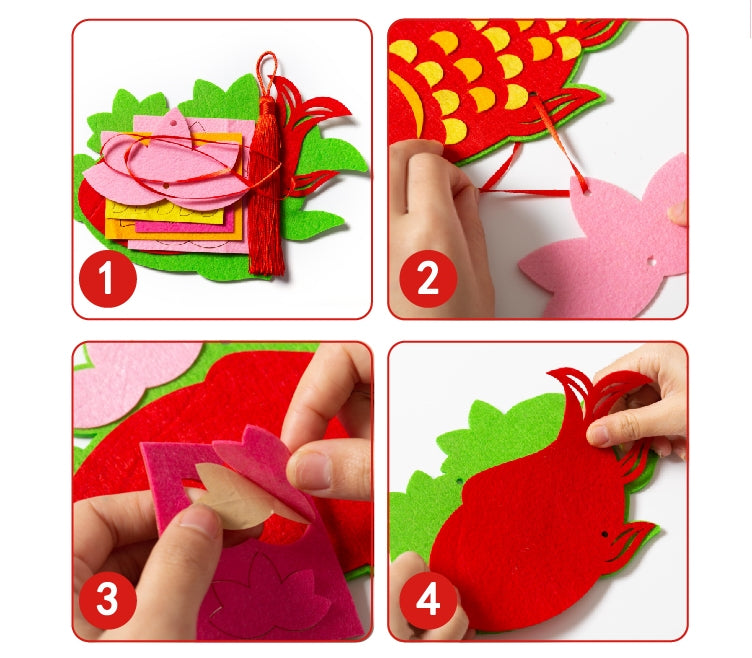 Lunar New Year Art and Craft Decoration DIY Pack CNY1003A