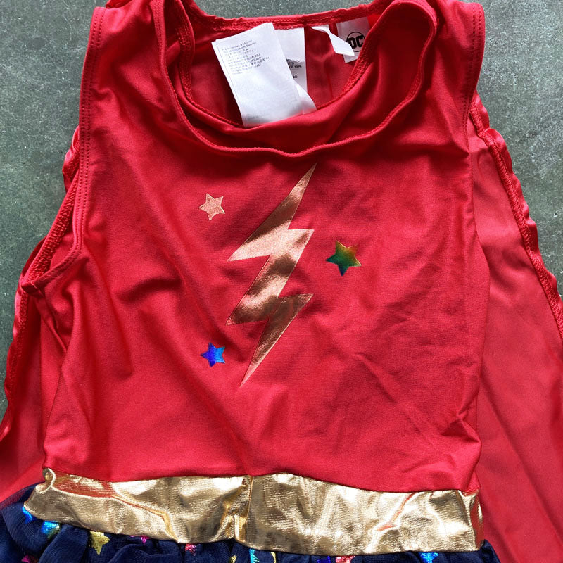Girls Superhero Flash Dress A20142F