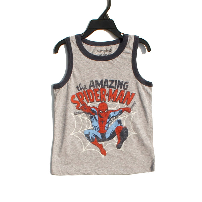 Spiderman Superhero Sleeveless Shirt A10433D