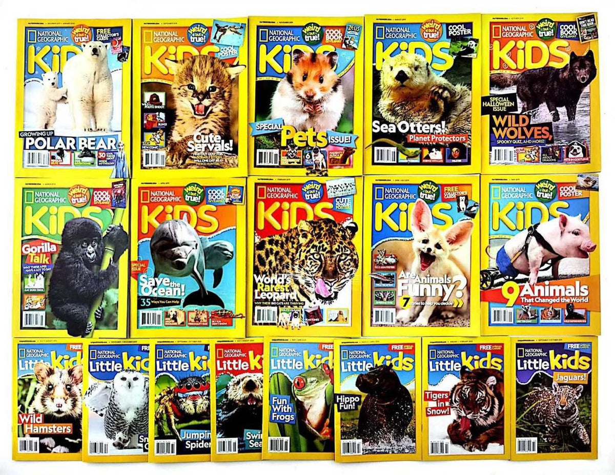 National Geographic Kids 21 Magazines BK2201A