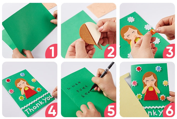 DIY Greeting Card Kit for Teacher&#39;s Day TD1013D