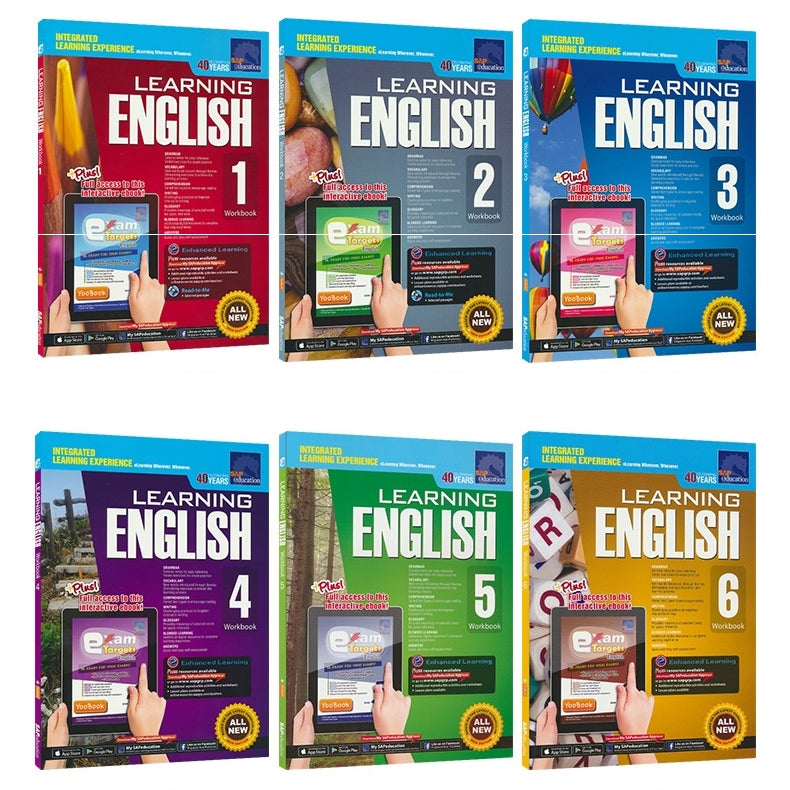 SAP Learning English Workbook (P1 to P6) BK2106A