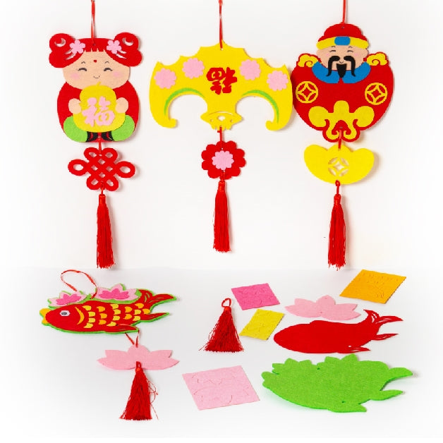 Lunar New Year Art and Craft Decoration DIY Pack CNY1003F