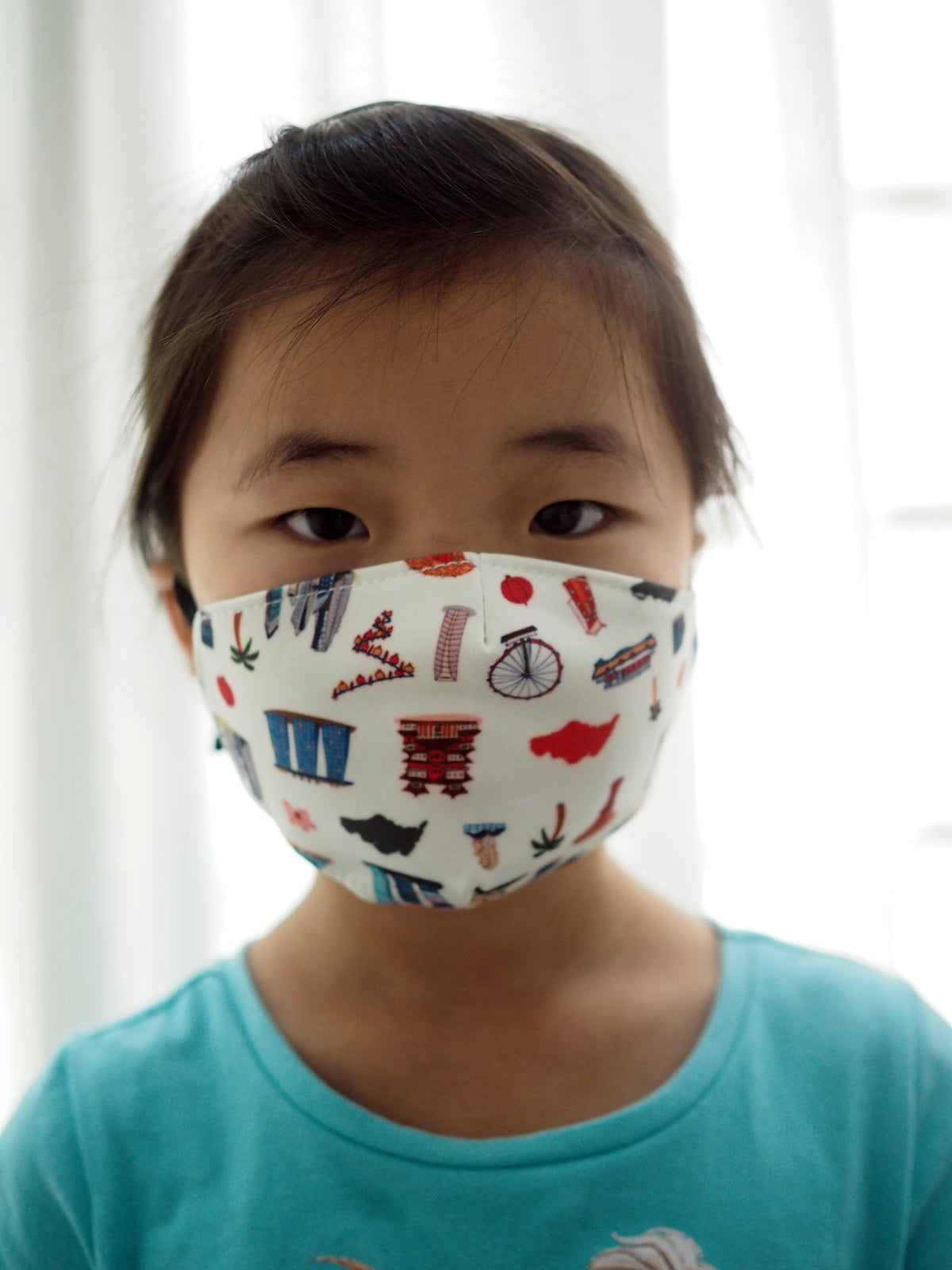 Visit SG Adult/ Child&#39;s Reusable Fabric Mask