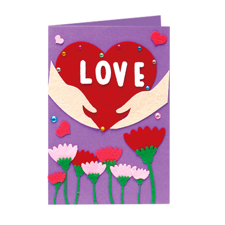 DIY Handmade Card Kit for Friends , Family or Teachers TD1007A