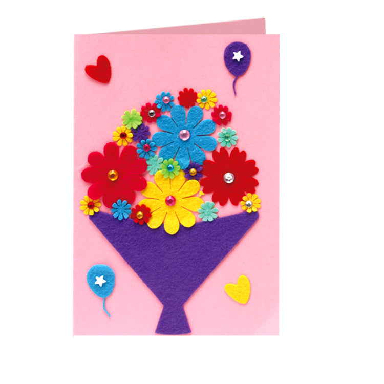 DIY Handmade Card Kit for Friends , Family or Teachers TD1007B - Pocketpig  Diary