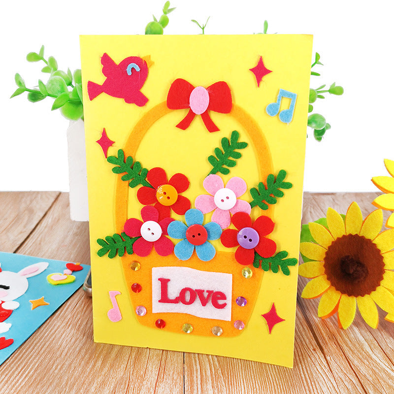 DIY Handmade Greeting Card Kit for Friends , Family and Teachers TD1007D