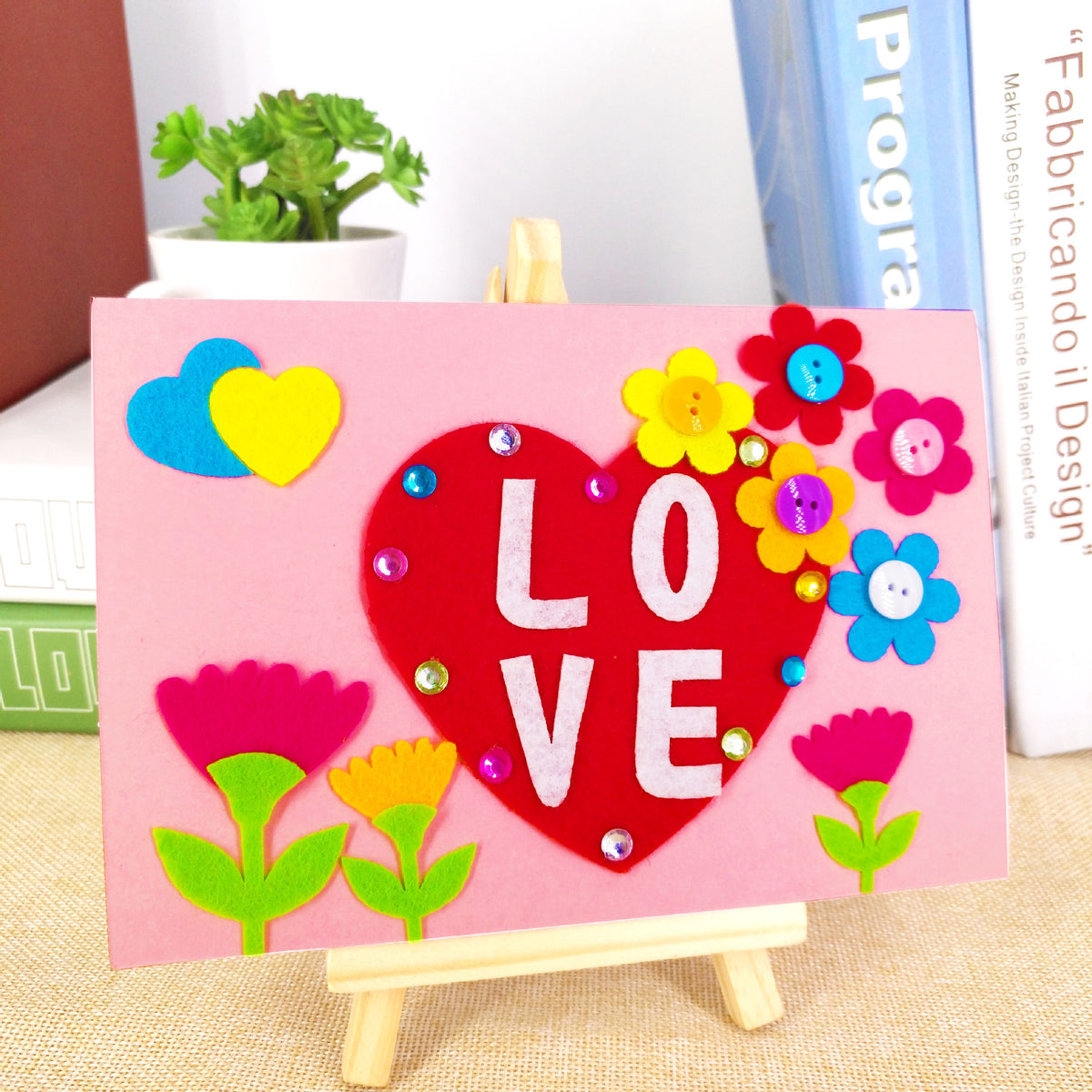 DIY Handmade Greeting Card Kit for Friends , Family and Teachers TD1007H