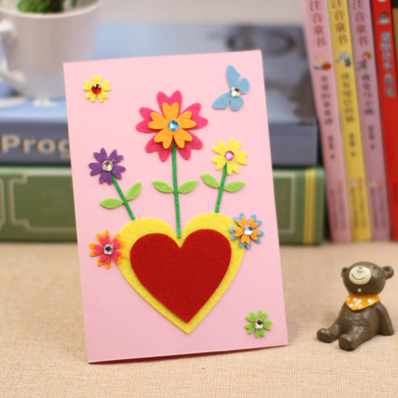 DIY Handmade Greeting Card Kit for Friends , Family and Teachers TD1007I