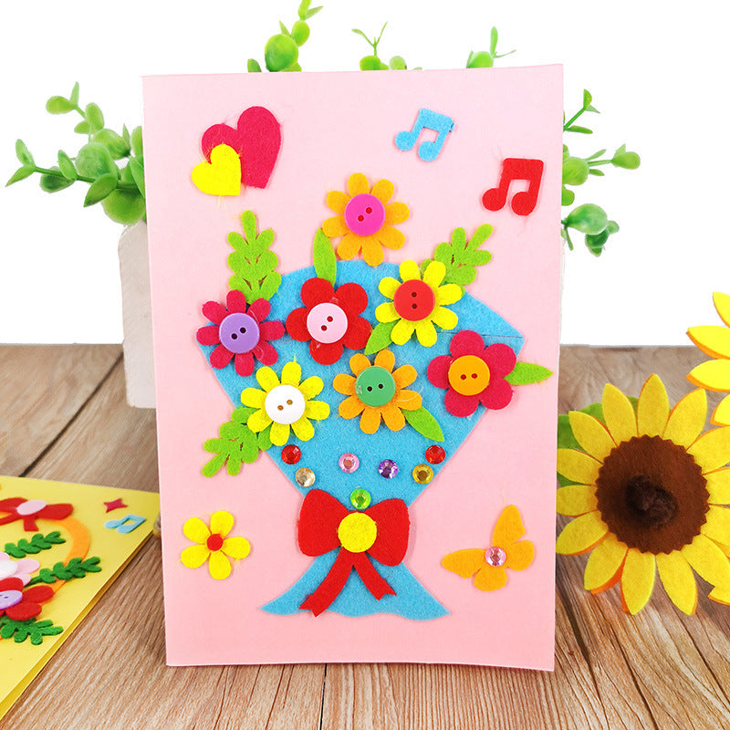 DIY Handmade Greeting Card Kit for Friends , Family and Teachers TD1007J