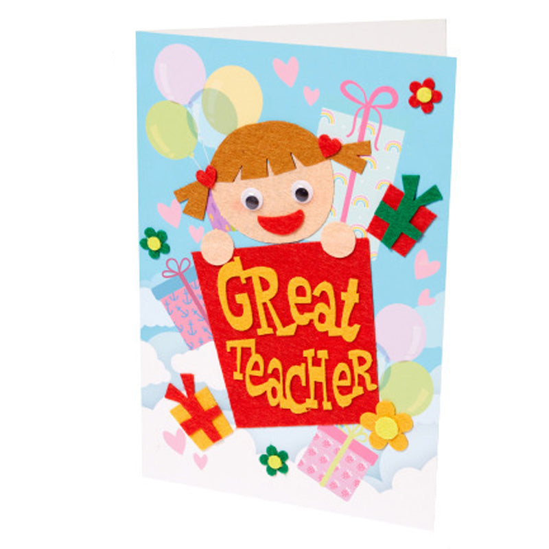 DIY Greeting Card Kit for Teacher&#39;s Day TD1013D