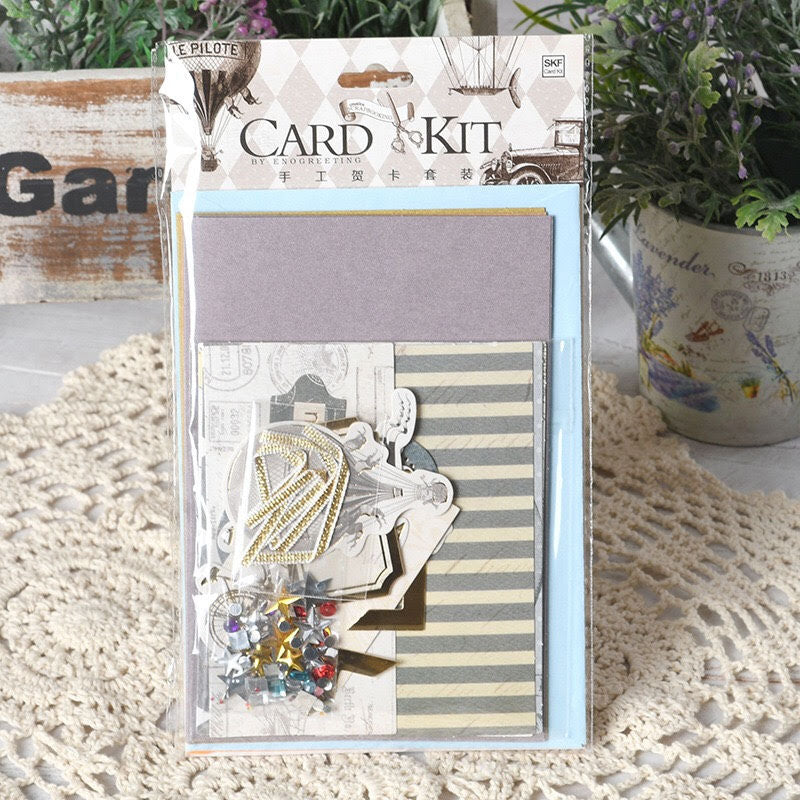 DIY 3-pieces Cards Kit for Friends , Family or Teachers