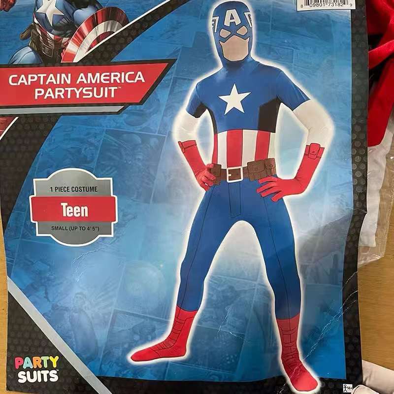 Boys Captain America Superhero Costume A1064A