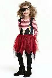Girls Pirate Dress A20139F